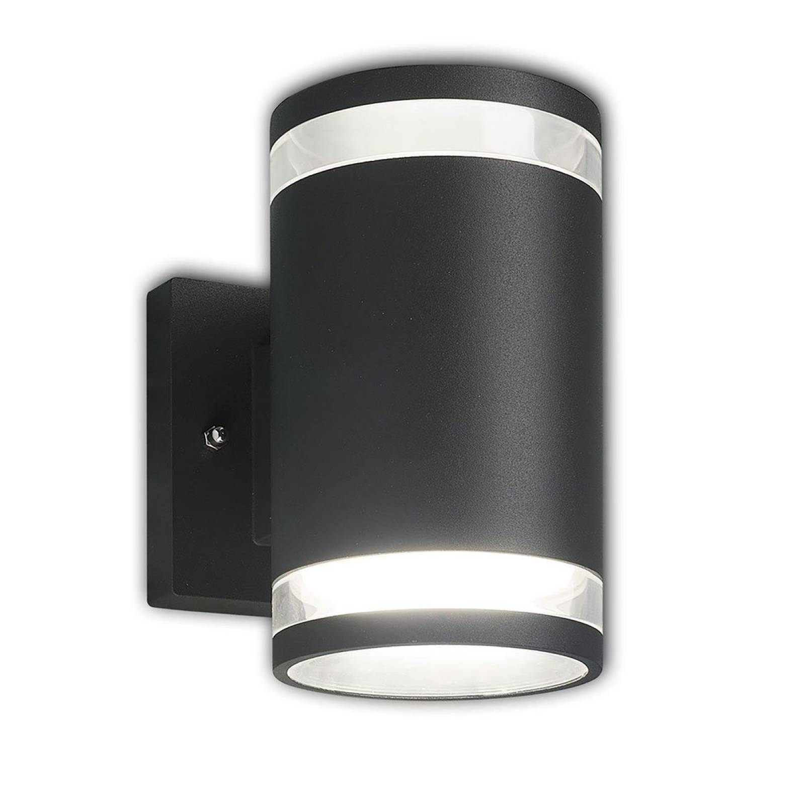 ISOLED Wandleuchte Up&Down IP54 Au�enleuchte, 2xGX53, anthrazit