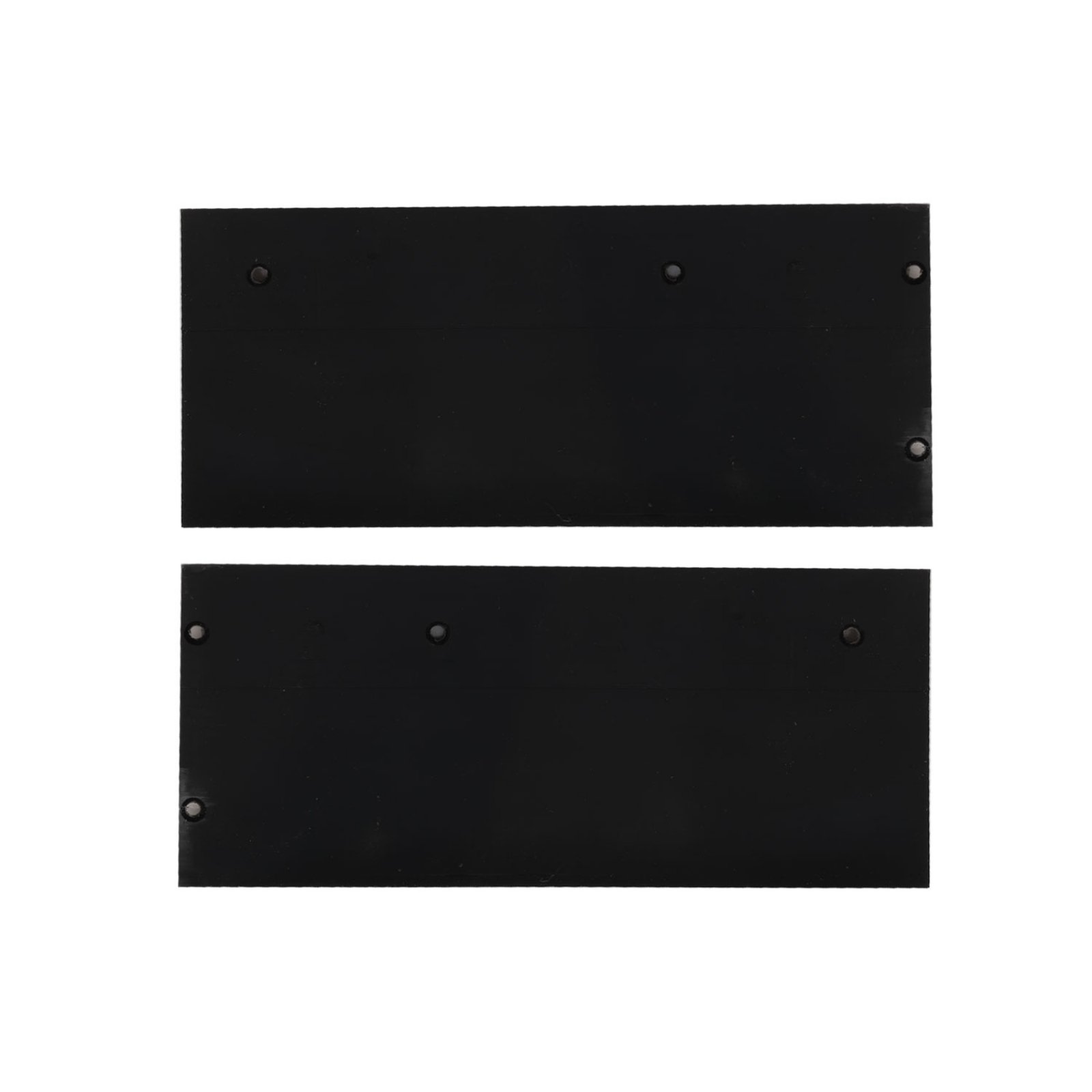 Isoled Endkappe Alu EC129 f�r Vorhangprofil  Curtain10 DOUBLE mit VISOR, 1 Paar (links & rechts), sc