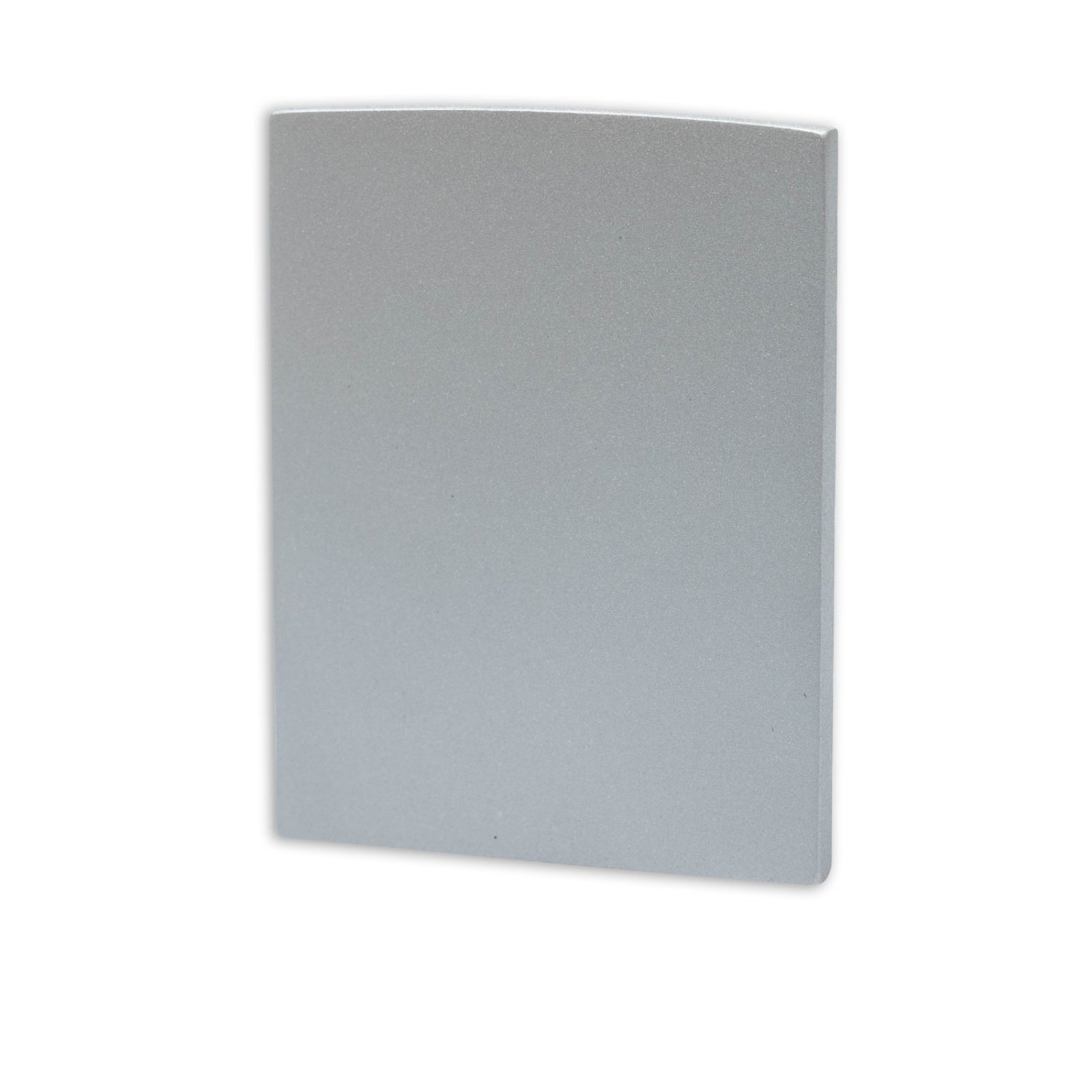 Isoled Endkappe EC115 silber f�r Leuchtenprofil LAMP40, 2 Stk., mit Lichtfalle