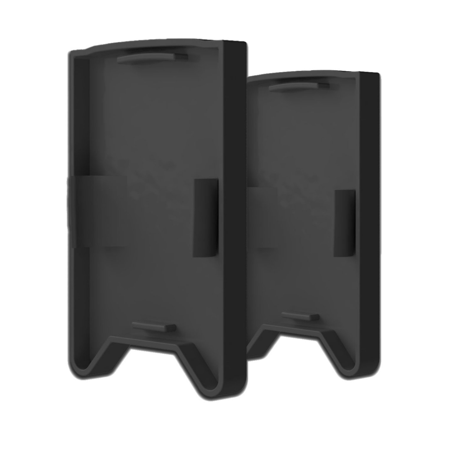 Isoled Endkappe EC119 mit Lichtfalle, schwarz f�r Leuchtenprofil HALON mit Cover C29/C61, 2 Stk.
