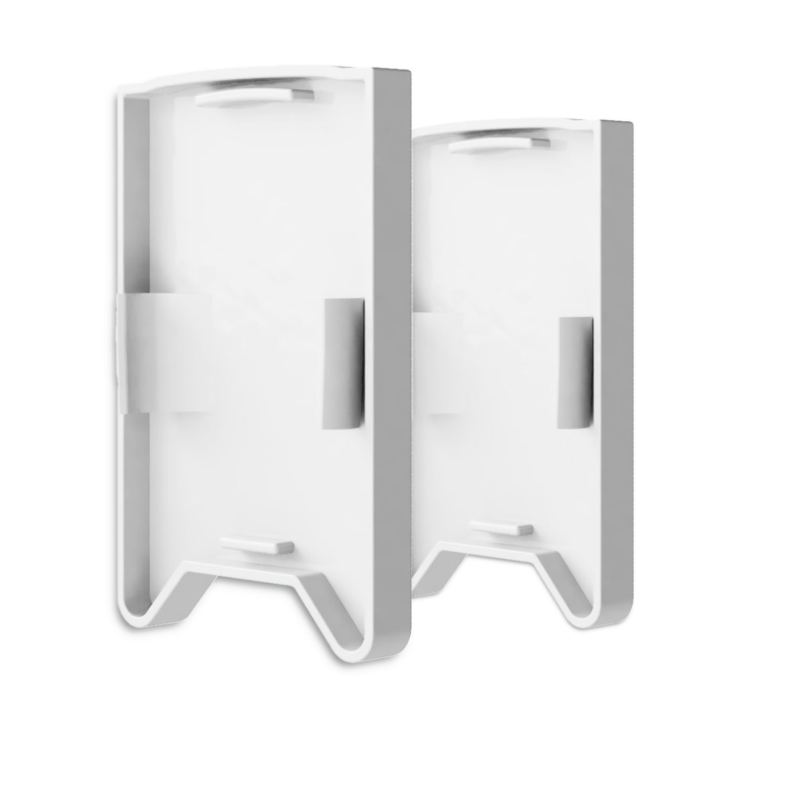 Isoled Endkappe EC119 mit Lichtfalle, wei� f�r Leuchtenprofil HALON mit Cover C29/C61, 2 Stk.