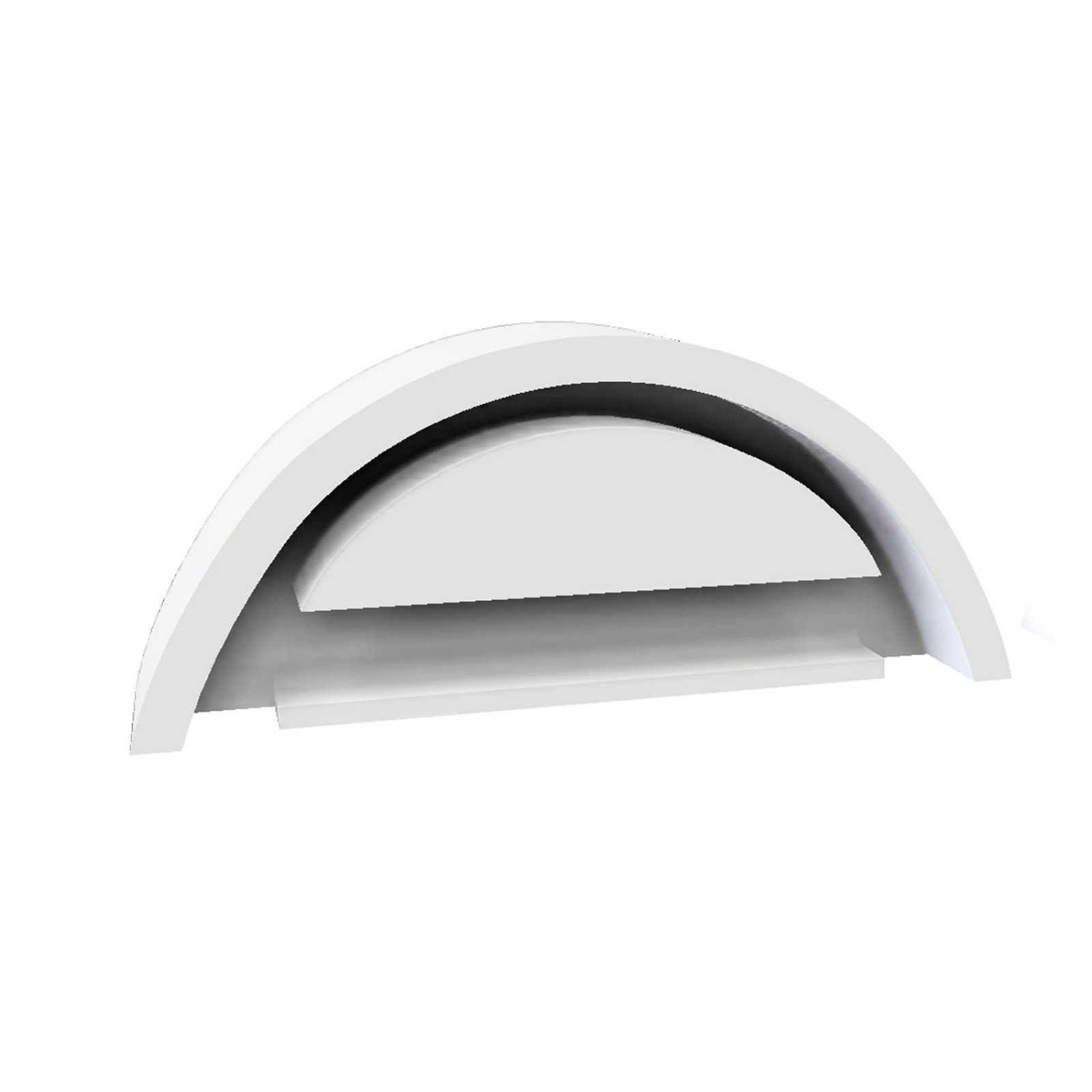Isoled Endkappe f�r LED T5/T8 Umr�stplatine inkl. Abdeckung COVER69 ohne Kabeldurchf�hrung
