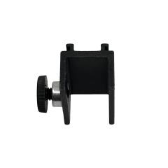 Schwarzer Befestigungsclip 17mm f�r Displayleuchten