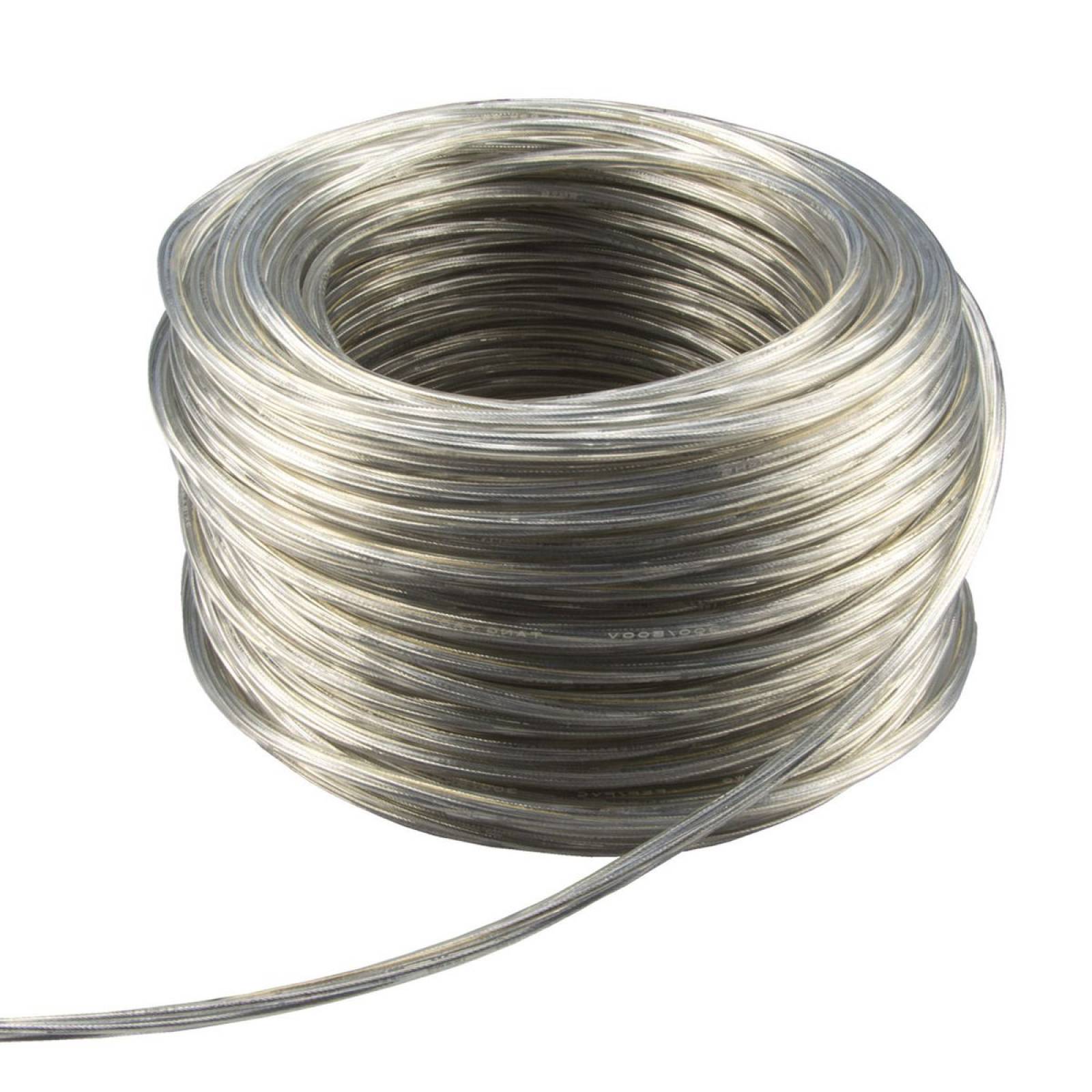 Kabel, 3x0,75qmm, transparente PVC Ummantelung, 1 Rolle = 50m