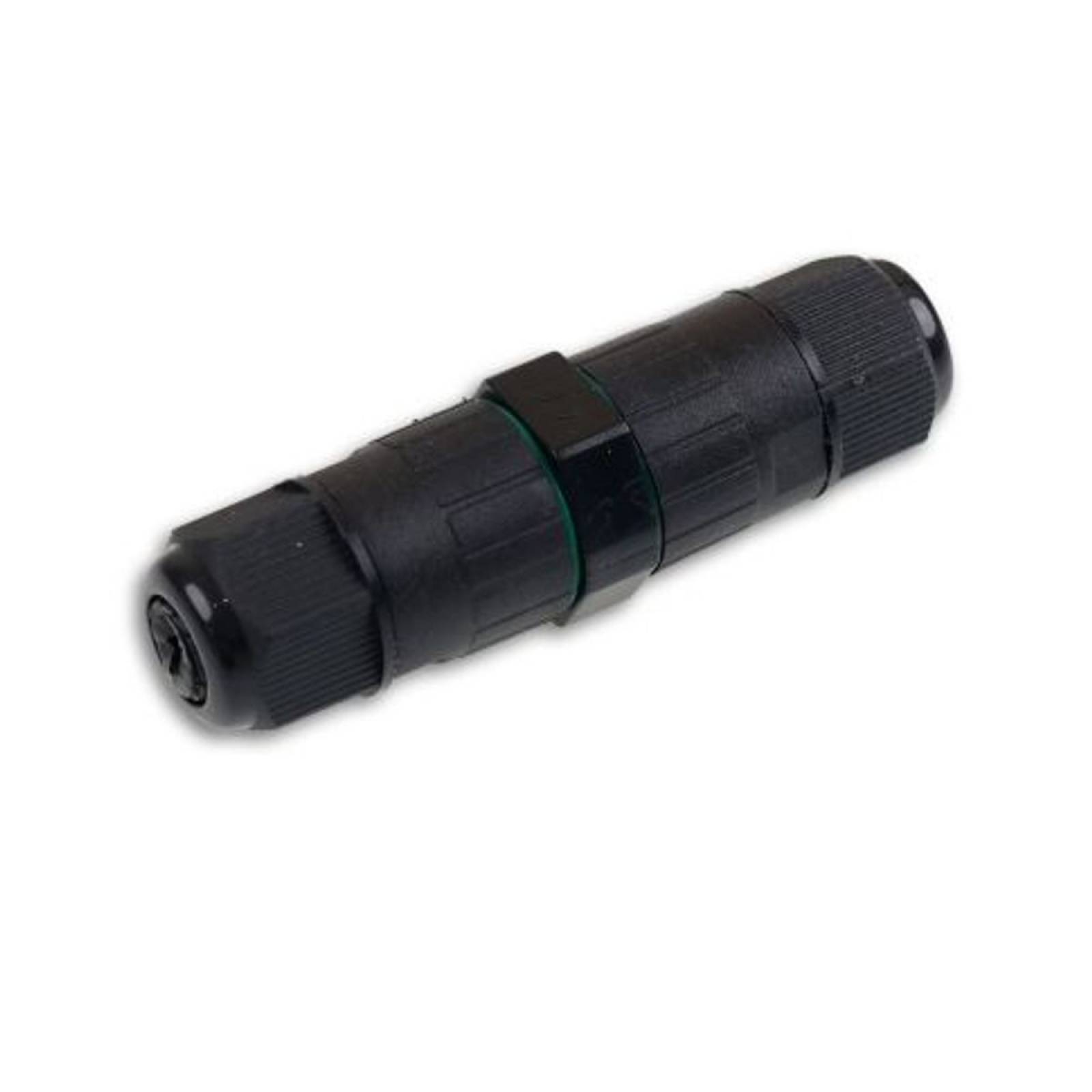 Kabelverbinder IP68, 2-polig 0.75-2.5mm� mit Federklemme, max. 250V 16A, Mantel-� 6-8mm