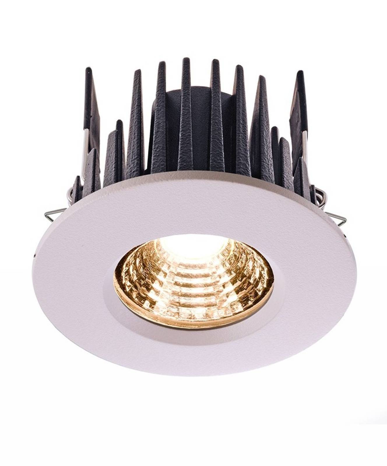 Kapego LED COB Downlight IP65, 6,5W LED neutralwei�, 350mA, wei�