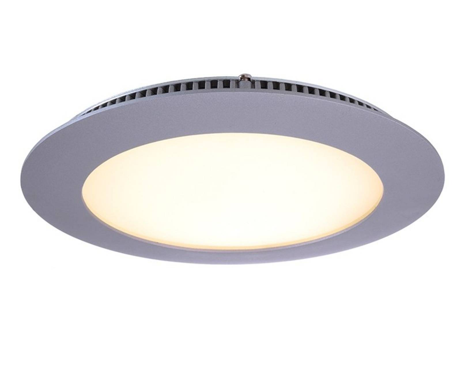 Kapego LED Panel 12 9W LED, 2700K warmwei�, silber, 350mA