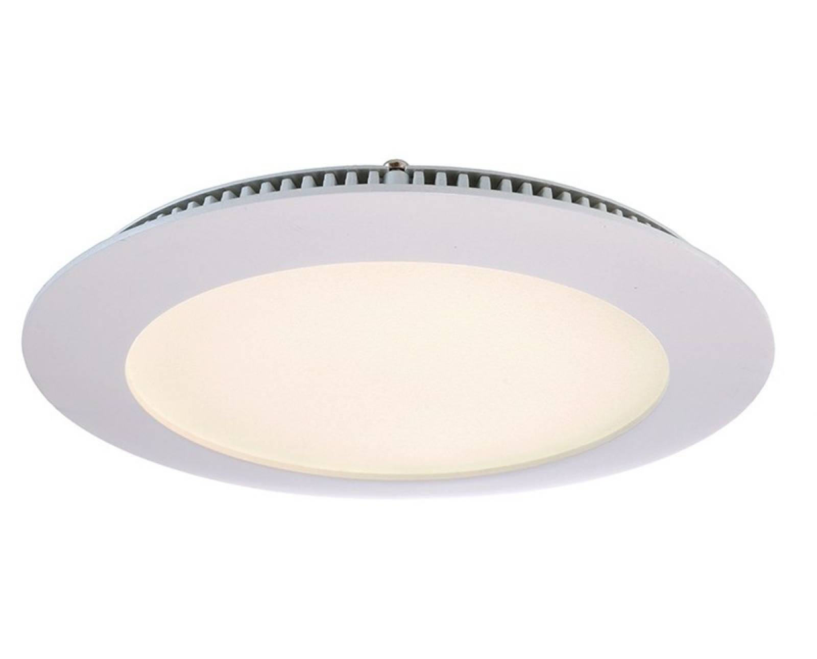 Kapego LED Panel 12W LED, 2700K warmwei�, wei�, 350mA