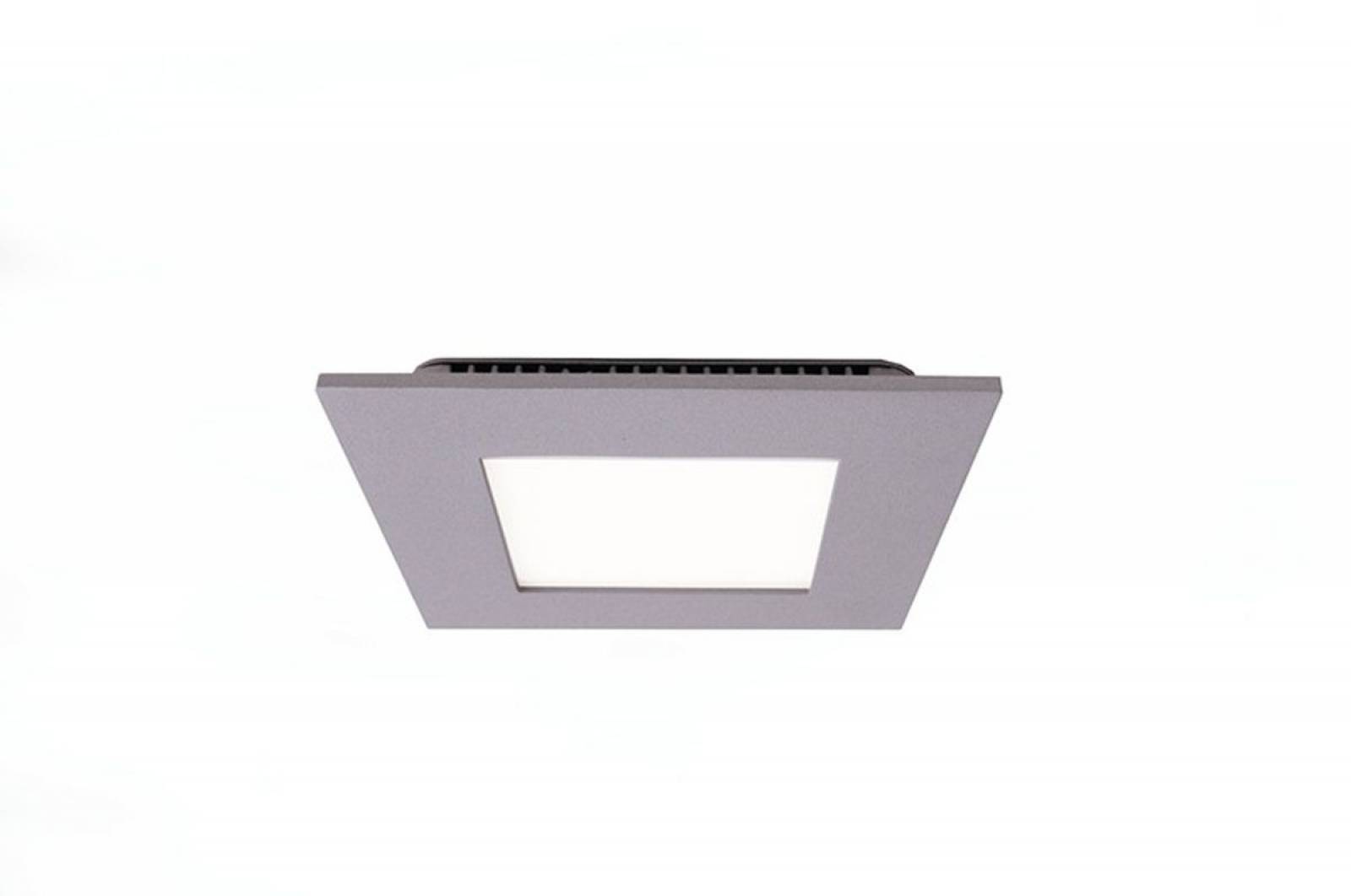 Kapego LED Panel, 350mA, 4000K neutralwei�, 8 Watt, silber