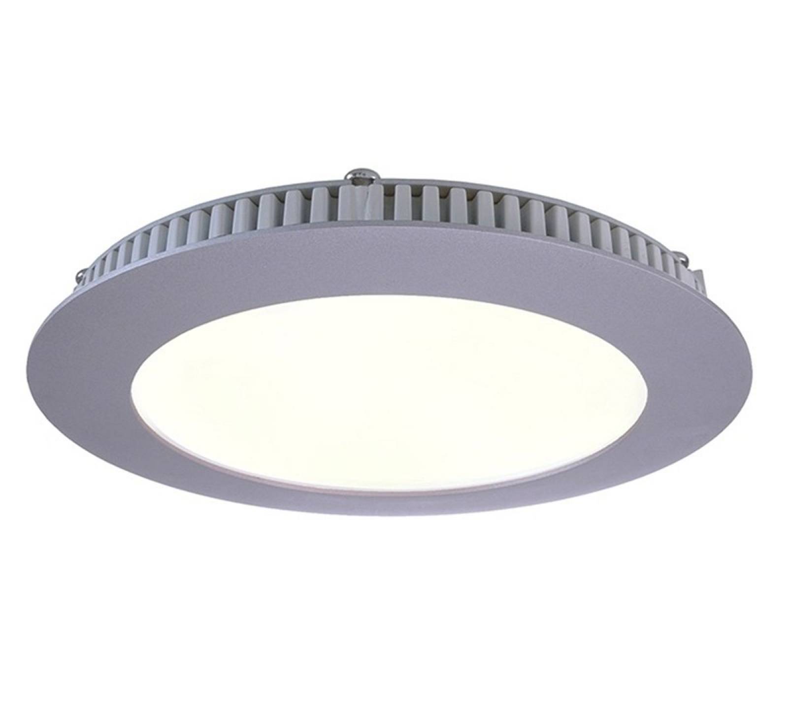 Kapego LED Panel 8W LED, 2700K warmwei�, silber, 350mA