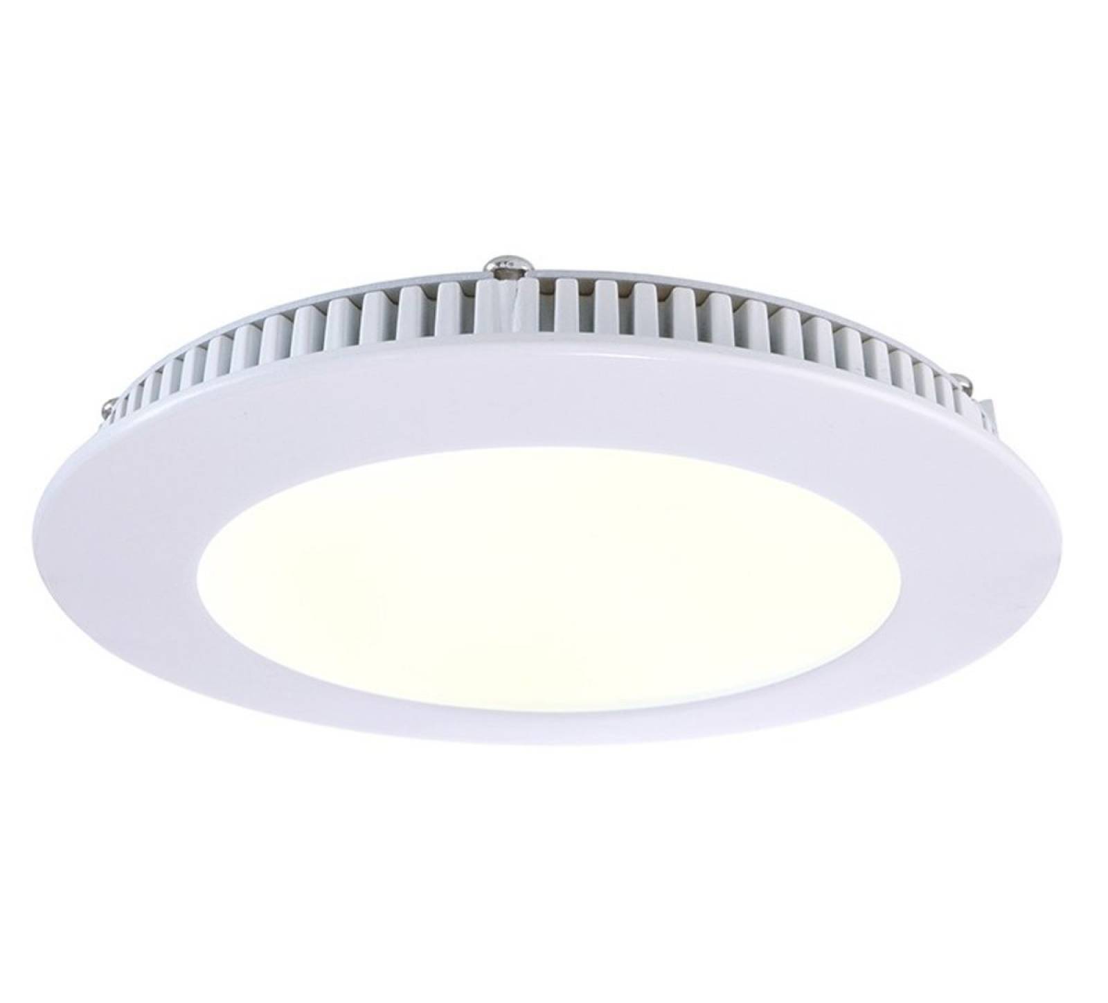 Kapego LED Panel 8W LED, 2700K warmwei�, wei�, 350mA