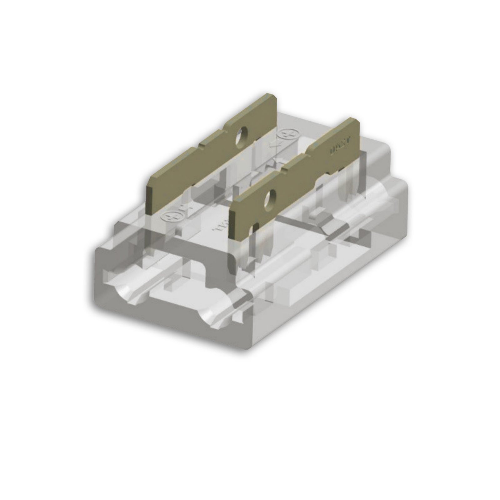 Kontakt-Verbinder Multi (max. 5A) K3-208 f�r 2-polig  LED-Stripes mit 8mm Breite