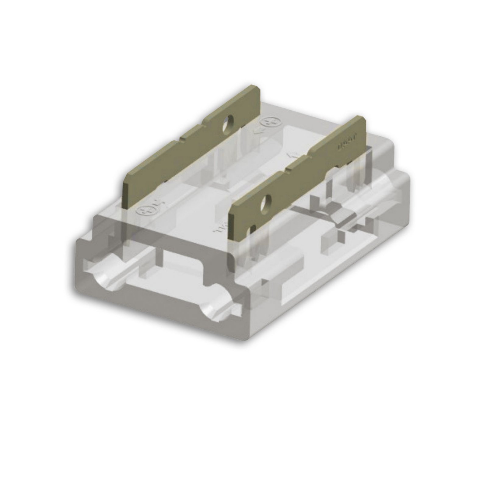 Kontakt-Verbinder Multi (max. 5A) K3-210 f�r 2-polig  LED-Stripes mit 10mm Breite