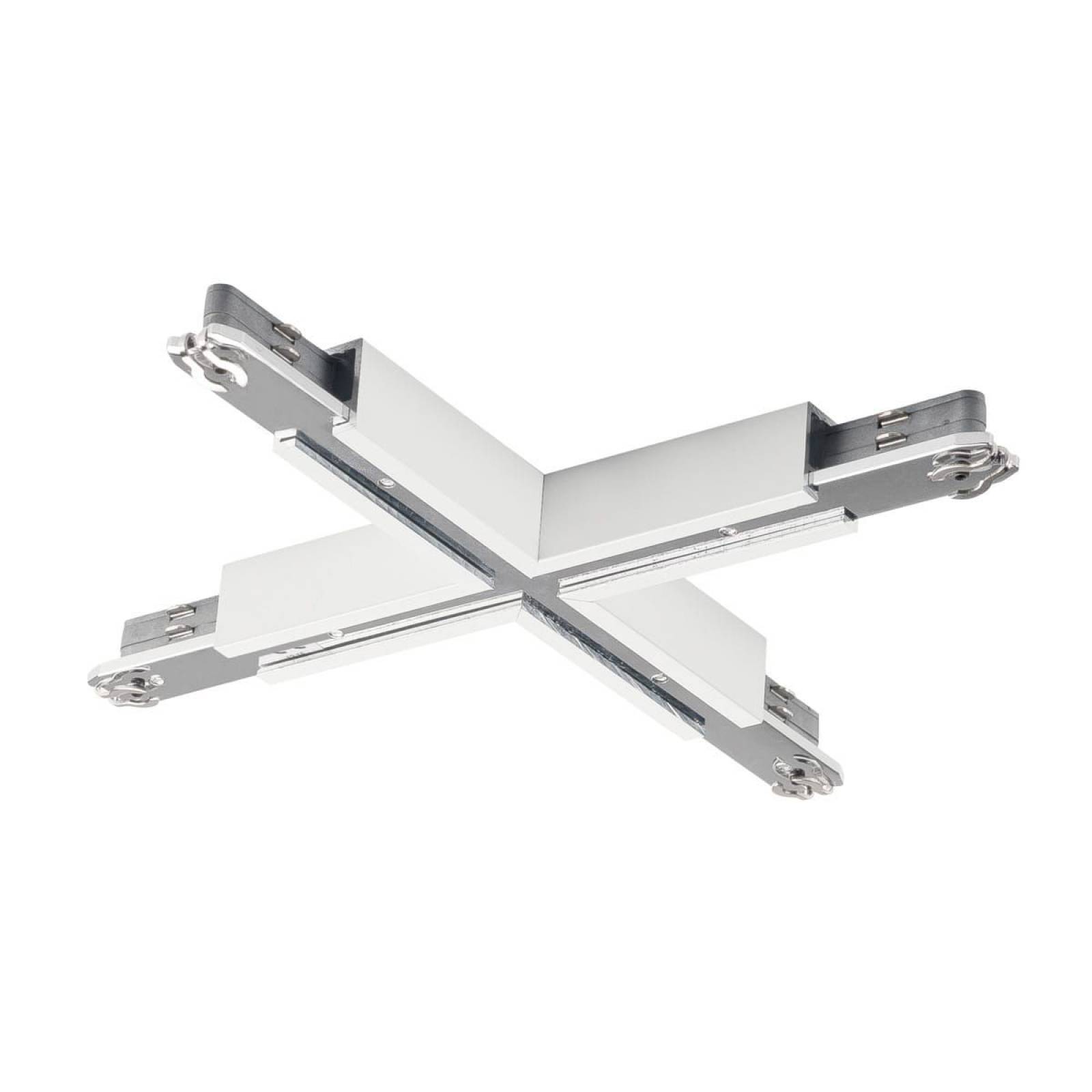Kreuzverbinder f�r 2-Phasen-Schiene VOLARE TRACK, Wei�