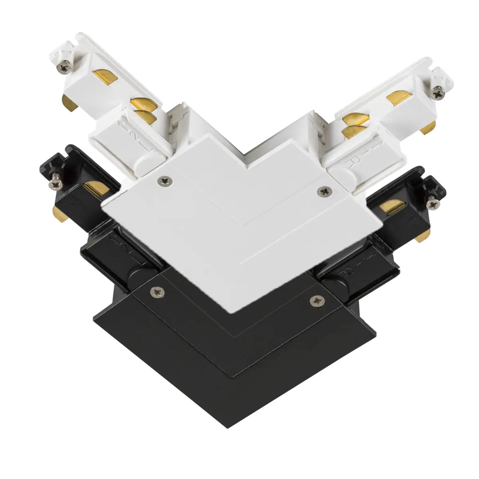 L-Verbinder Erde au�en/rechts S-TRACK DALI 3-Phasen-Einbauschiene