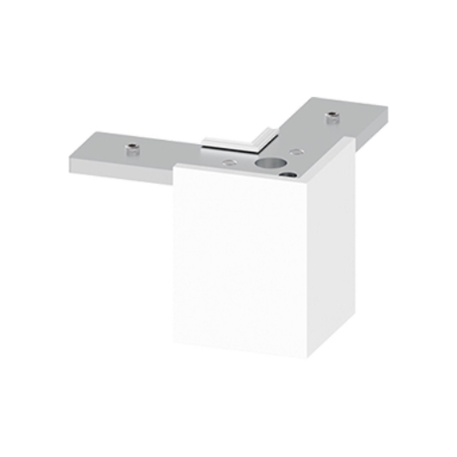 L-Verbindung f�r ST2 MULTISYSTEM EVO 48V Schienensystem mechanisch wei�