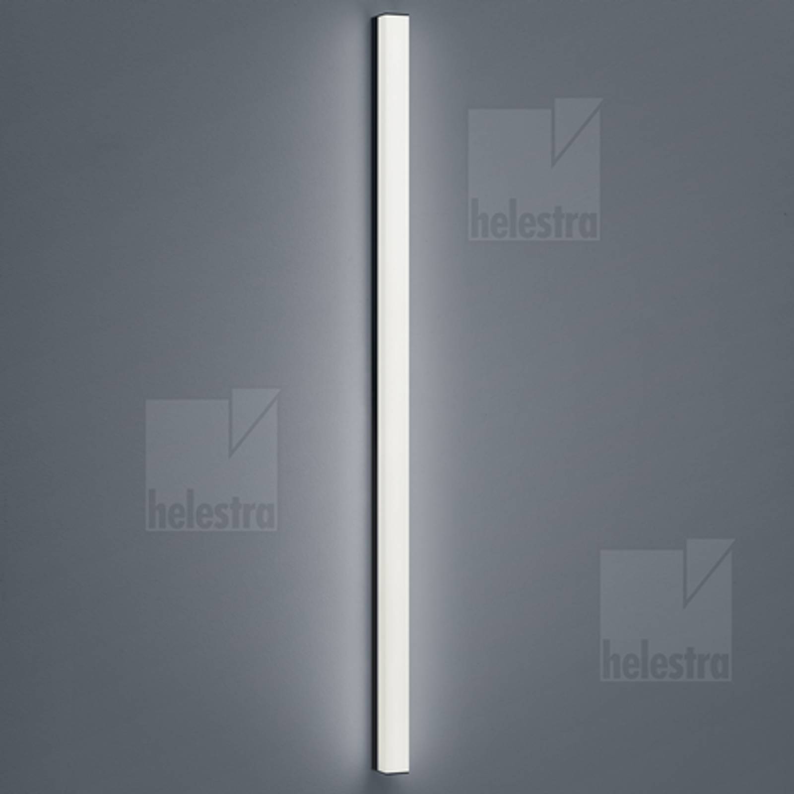 LADO LED Spiegel-/Wandleuchte IP44, 120cm, Acryl wei�, schwarz
