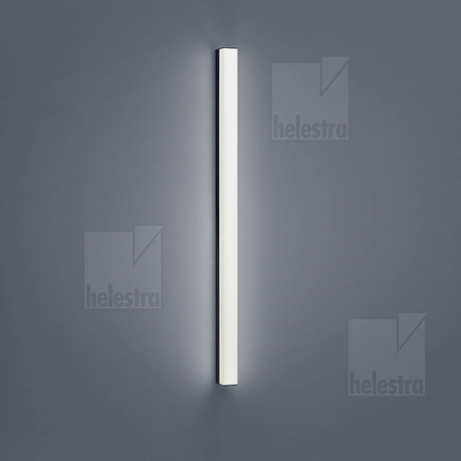 LADO LED Spiegel-/Wandleuchte IP44, 90cm, Acryl wei�, schwarz