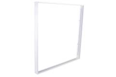 Aufbaurahmen 620x620x43 mm \(Verbindung: Kunststoffclips\) wei�