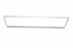 Aufbaurahmen 1195x595x58 mm \(Verbindung: Schrauben\) wei�