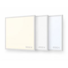 LED Panel 62x62 mit Netzteil Deckenleuchte 40W 4400lm 110lm/W