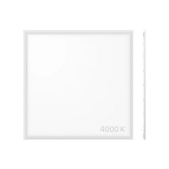 LED Panel 620x620, mit Netzteil, 4000K neutralwei�, 40W 4400lm 110lm/W