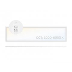 LED Panel 30x120 CRI90 CCT 3000-6000K 3600lm dimmbar mit Trafo und Fernbedienung
