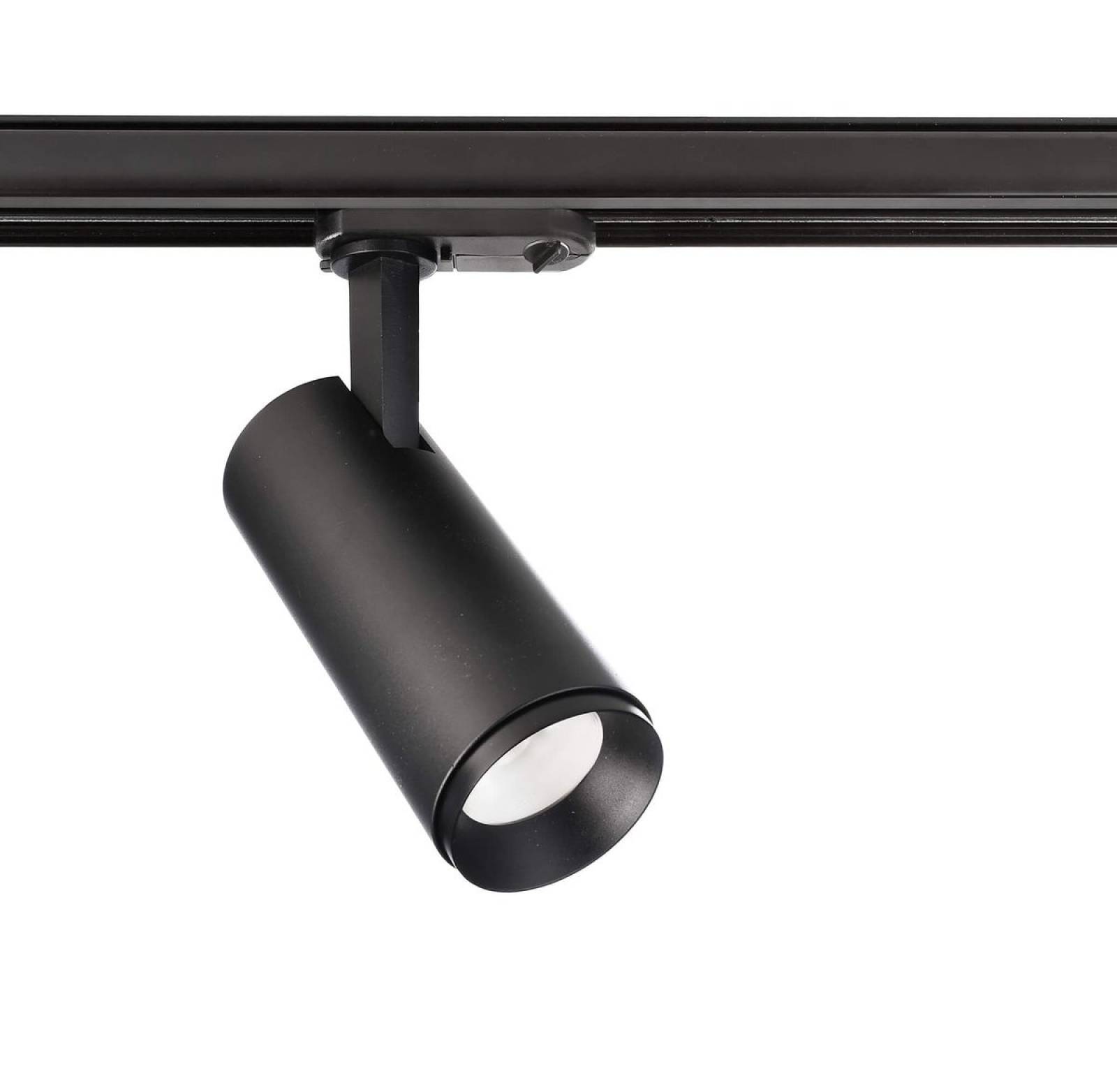 LED 1-Phasen-Strahler LUCEA Tilt 10W Spot schwarz, 2700K warmwei�, 1300lm, CRI/Ra90 dimmbar
