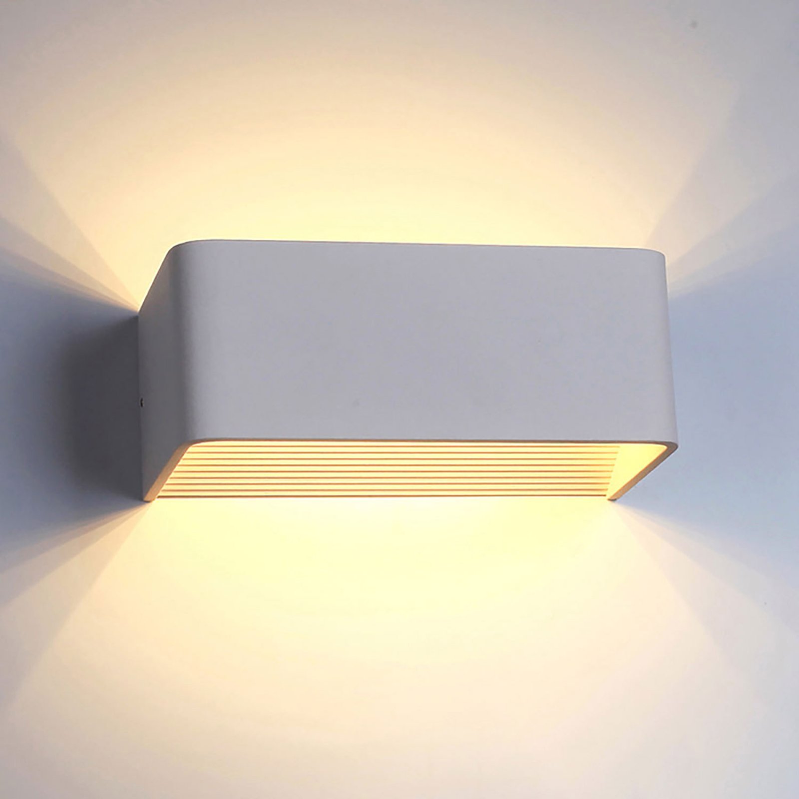 LED Au�enwandleuchte Up&Down 6W, IP40, wei�, warmwei� von Isoled