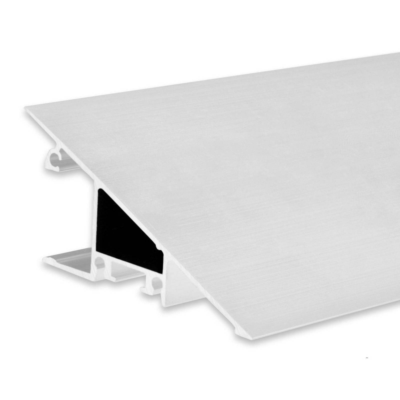 LED Aufbauleuchtenprofil HIDE TRIANGLE Aluminium wei� RAL 9003, 200cm
