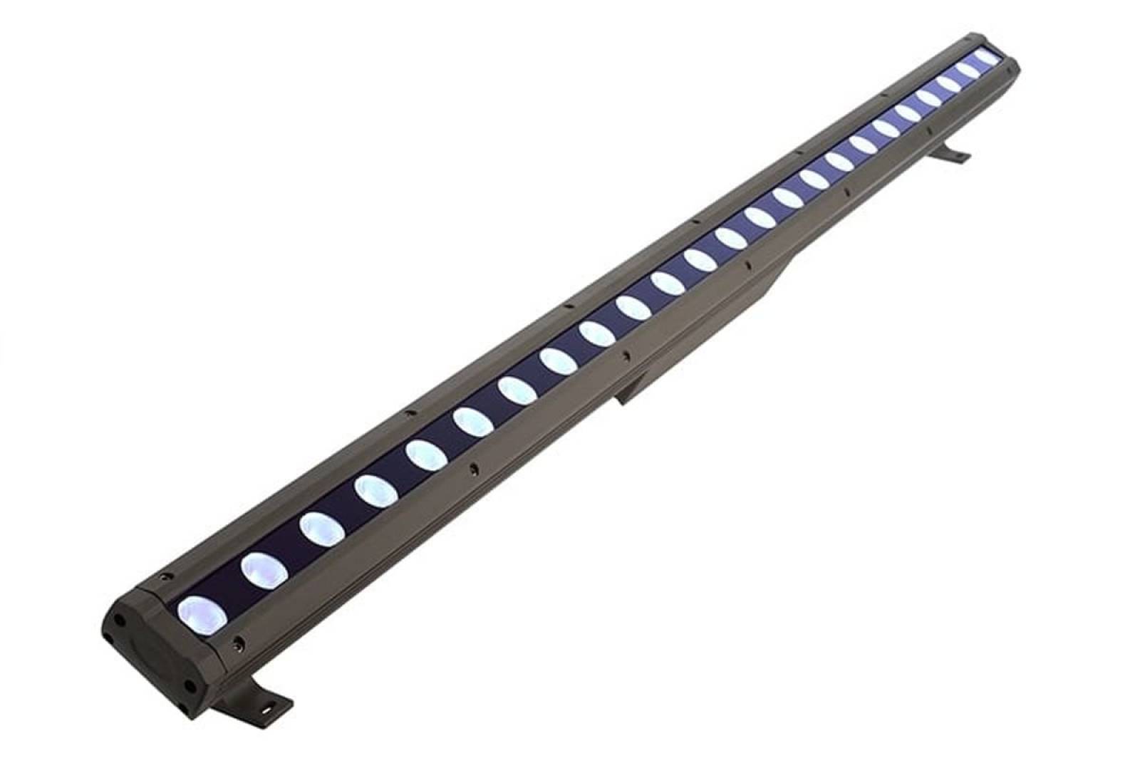 LED Boden-/Wandleuchte Wallwasher Caph 66W grau 2480lm RGBWW schwenkbar IP65