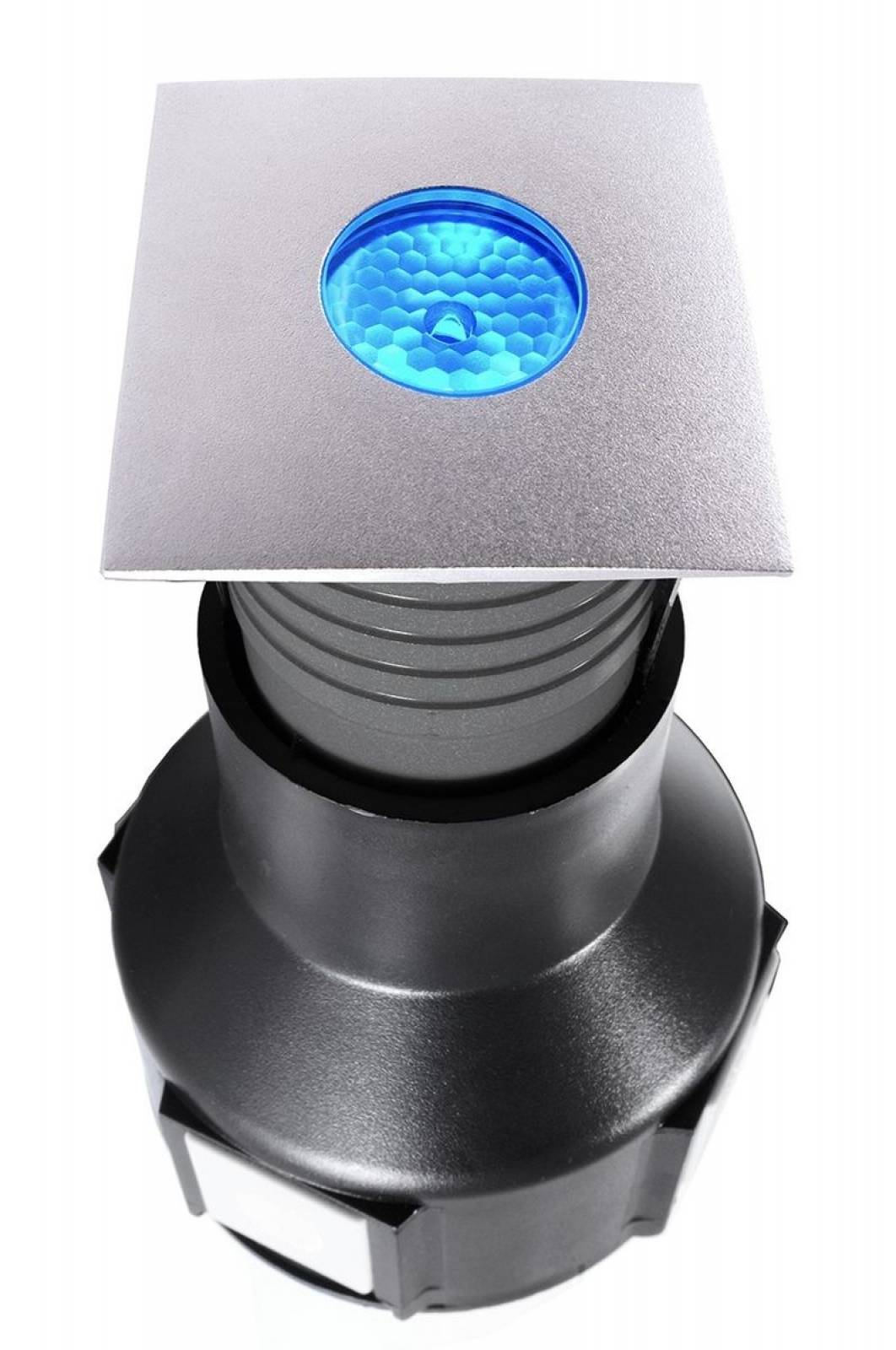 LED Bodeneinbaustrahler 1 x 2 Watt, RGB 3in1, 30�, eckig
