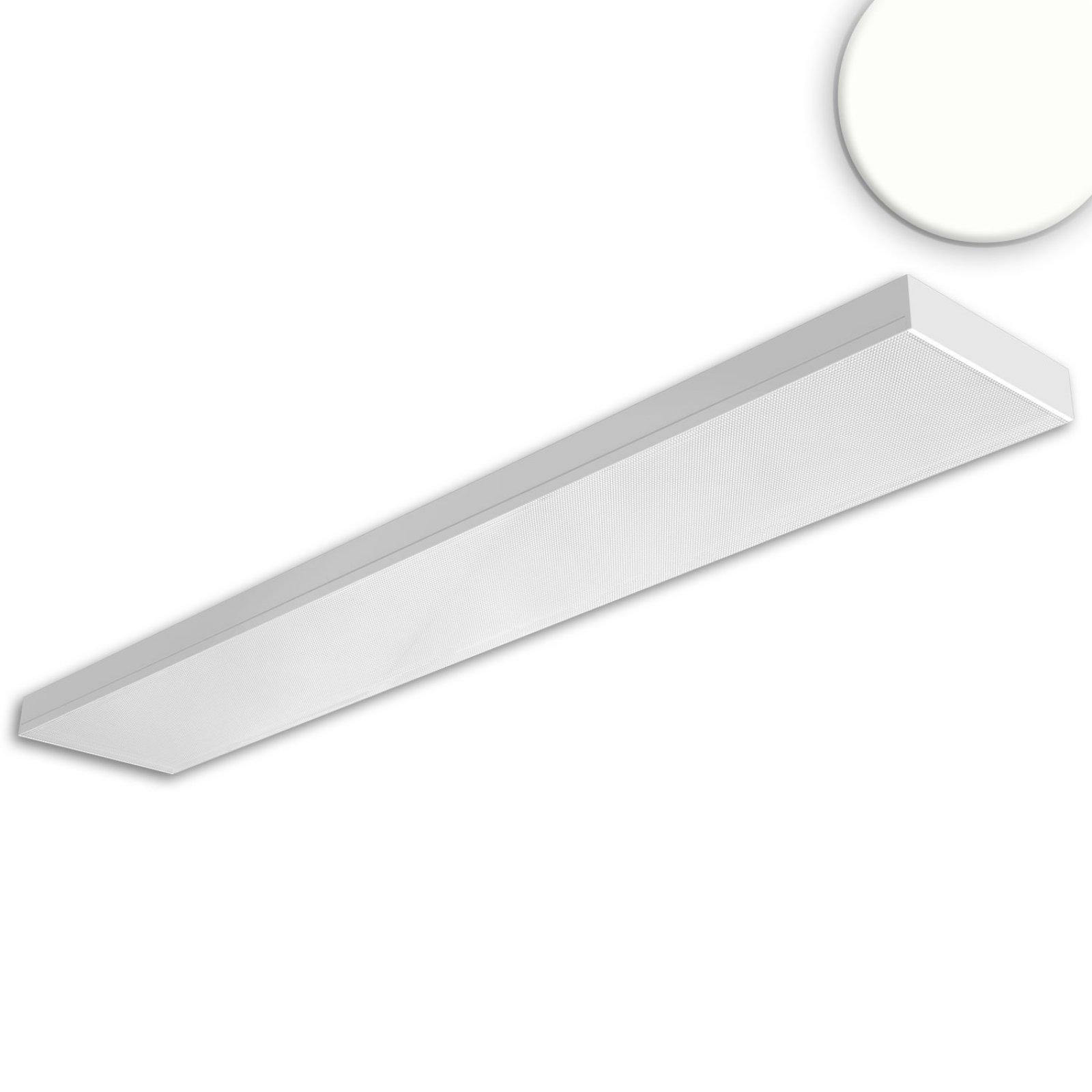 LED B�ro-/ Deckenanbauleuchte, 120x20cm, wei�, 25/30/35/40W, 3000/4000/5000K, DALI dimmbar