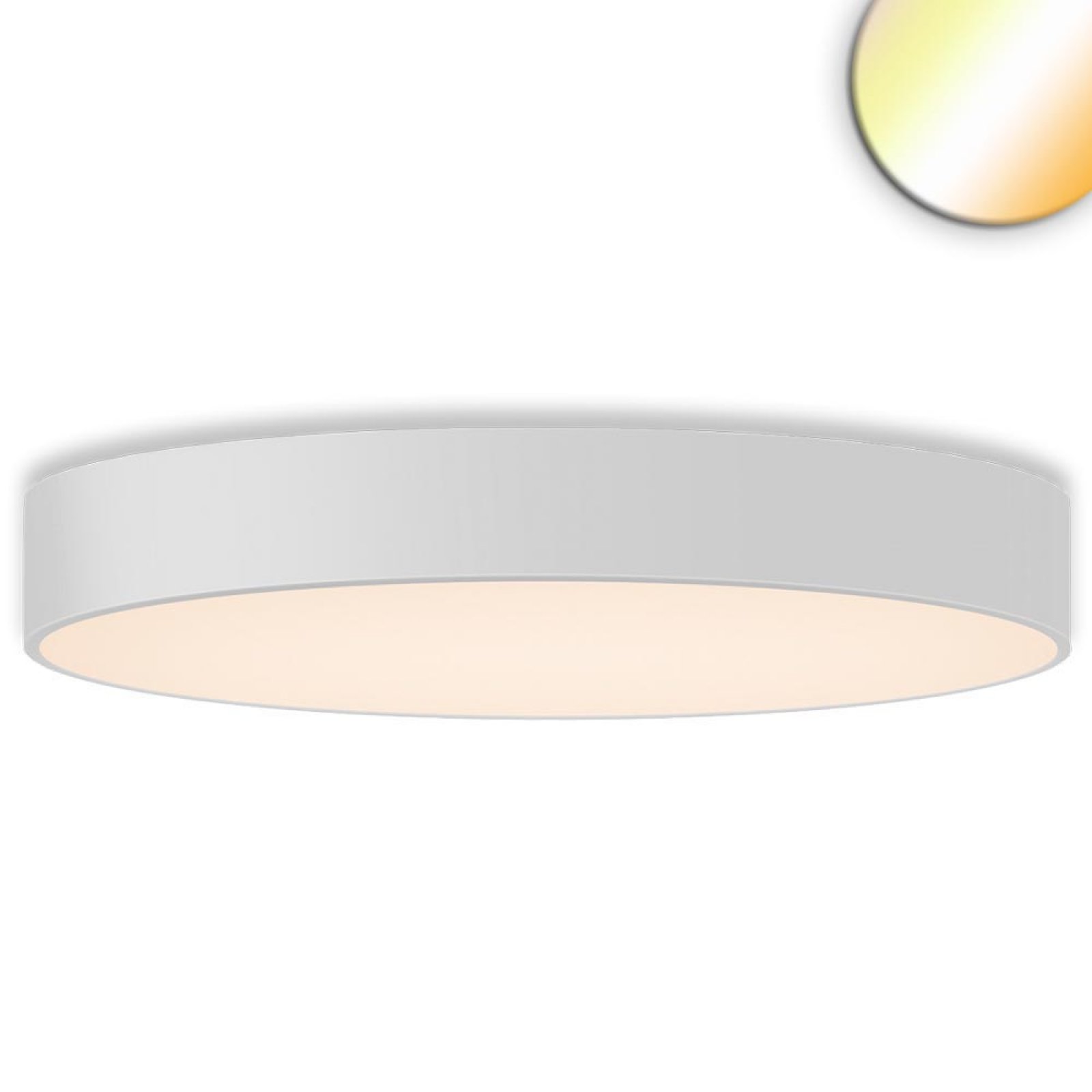 LED B�ro-/Deckenleuchte UGR<19, wei�, 80W/100W, ?1000, ColorSwitch 2700/3000/4000K, dimmbar