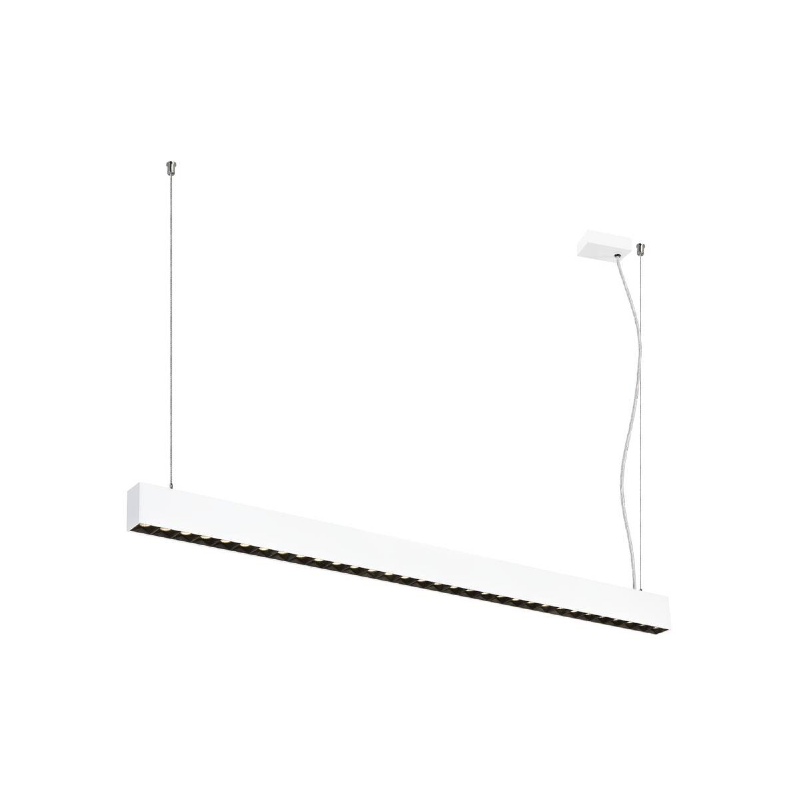 LED B�ro Pendelleuchte 120cm GLENOS PRO direkt-indirekt CRI90, wei�, 3000K