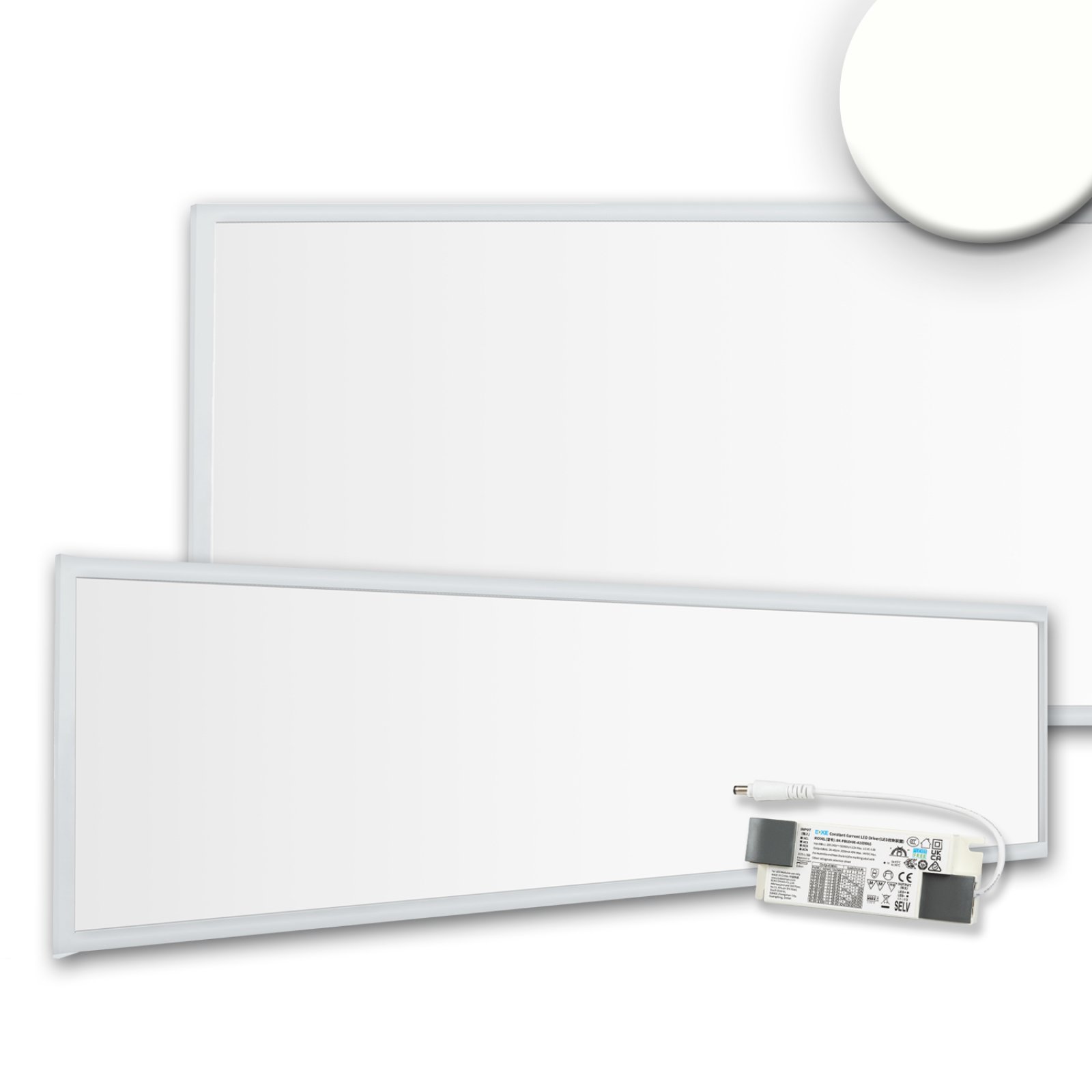 LED B�ropanel Business Line 1200mm, UGR<19, wei�, PowerSwitch 21-40W