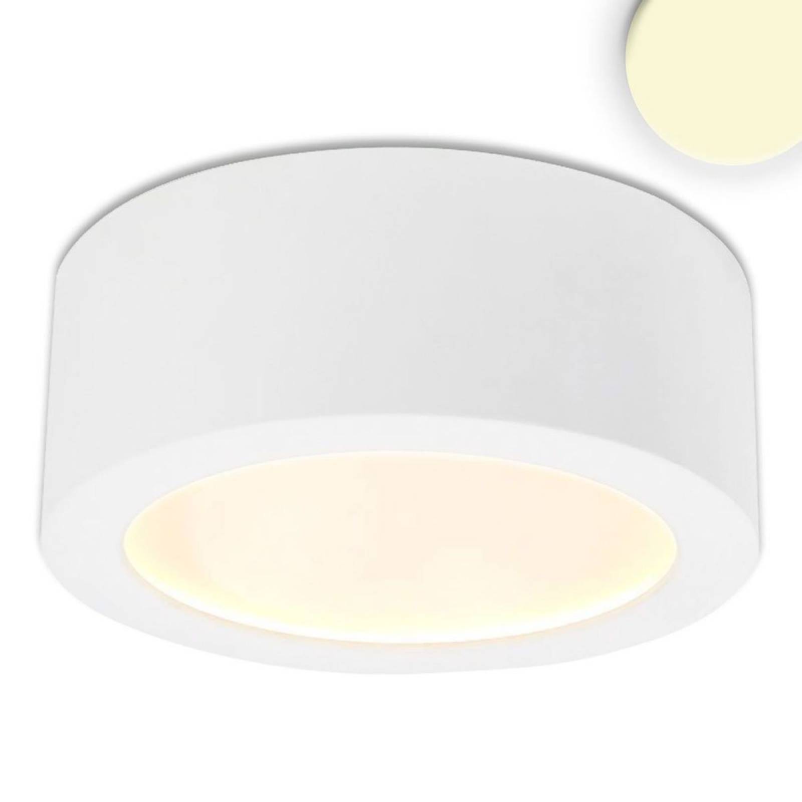 LED Decken- Aufbauleuchte LUNA 18W, wei�, indirekte Beleuchtung, 2700K, dimmbar