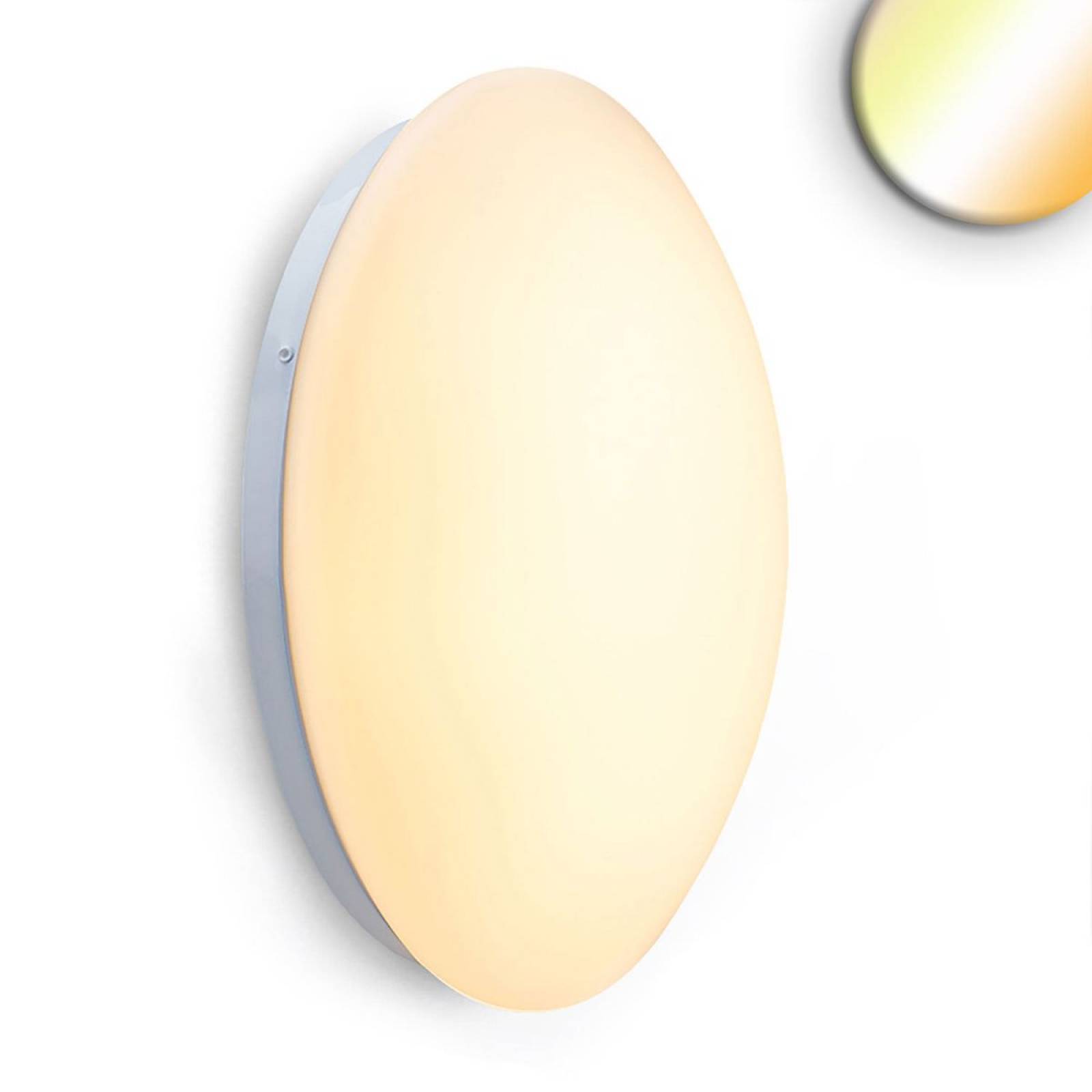 LED Decken/Wandleuchte 18W, ColorSwitch 2700K/3000K/4000K, A, CRI:85, 1240lm
