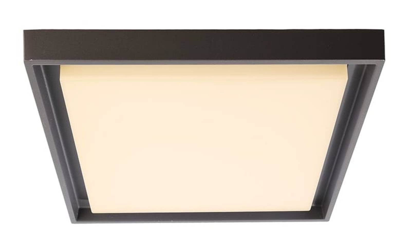 LED Deckenaufbauleuchte Arneb 27W/30W 2300lm 3000K Warmwei� CRI: 80 Grau IP54
