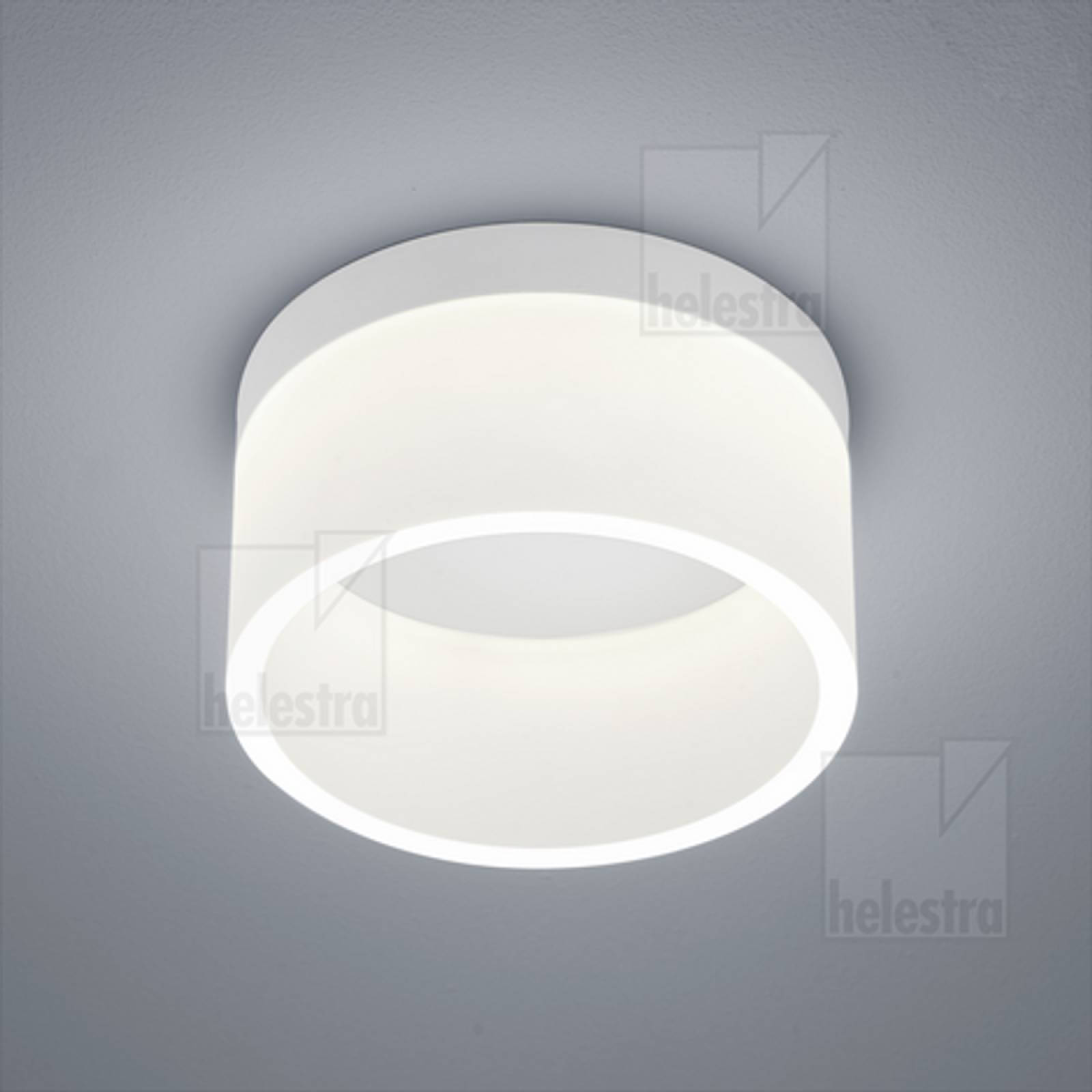 LED Deckenaufbauleuchte LIV 17W, �200mm, dimmbar, 2900K, Acryl wei� satiniert