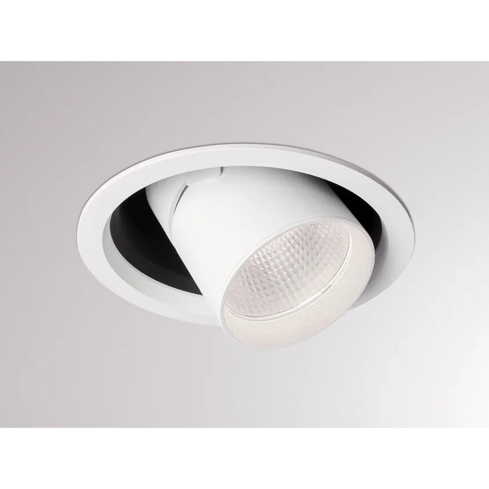 LED Deckeneinbaustrahler 2GO R wei� PREMIUM CRI90 dreh-schwenkbar