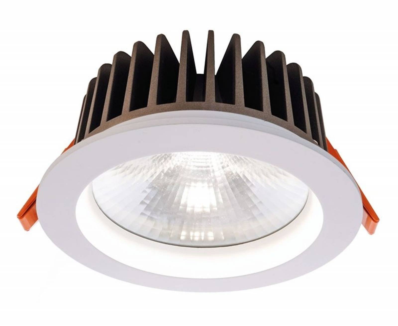 LED Deckeneinbaustrahler COB 130, wei�, LED neutralwei� 4000K, 500mA, 18W, 60�
