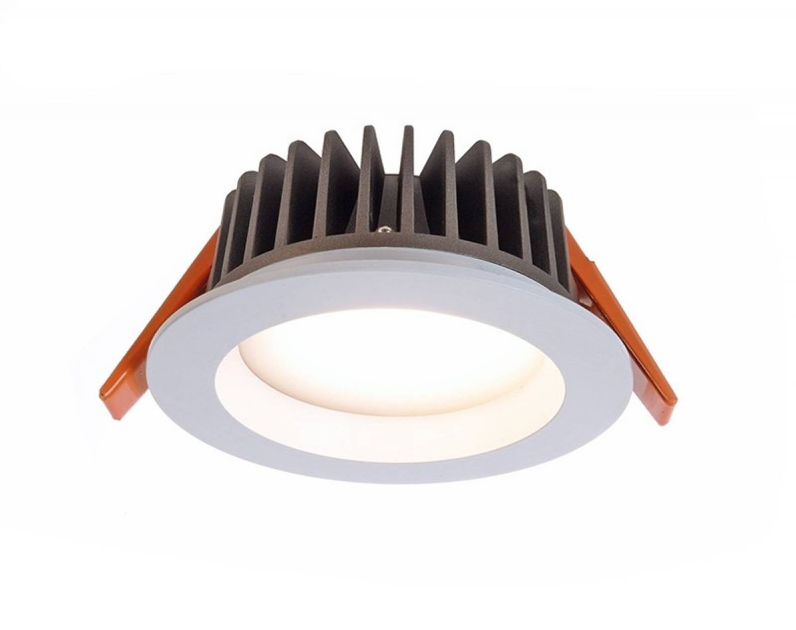 LED Deckeneinbaustrahler COB 95, wei�, LED warmwei� 3000K, 350mA, 13W, 60�