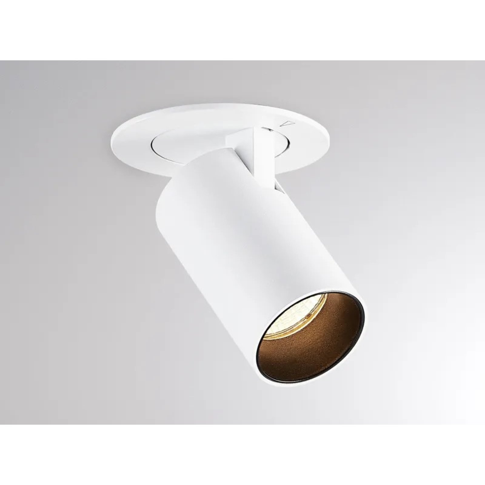 LED Deckeneinbaustrahler ELIX MINI R, Spot 28�, �64mm, wei� 3000K