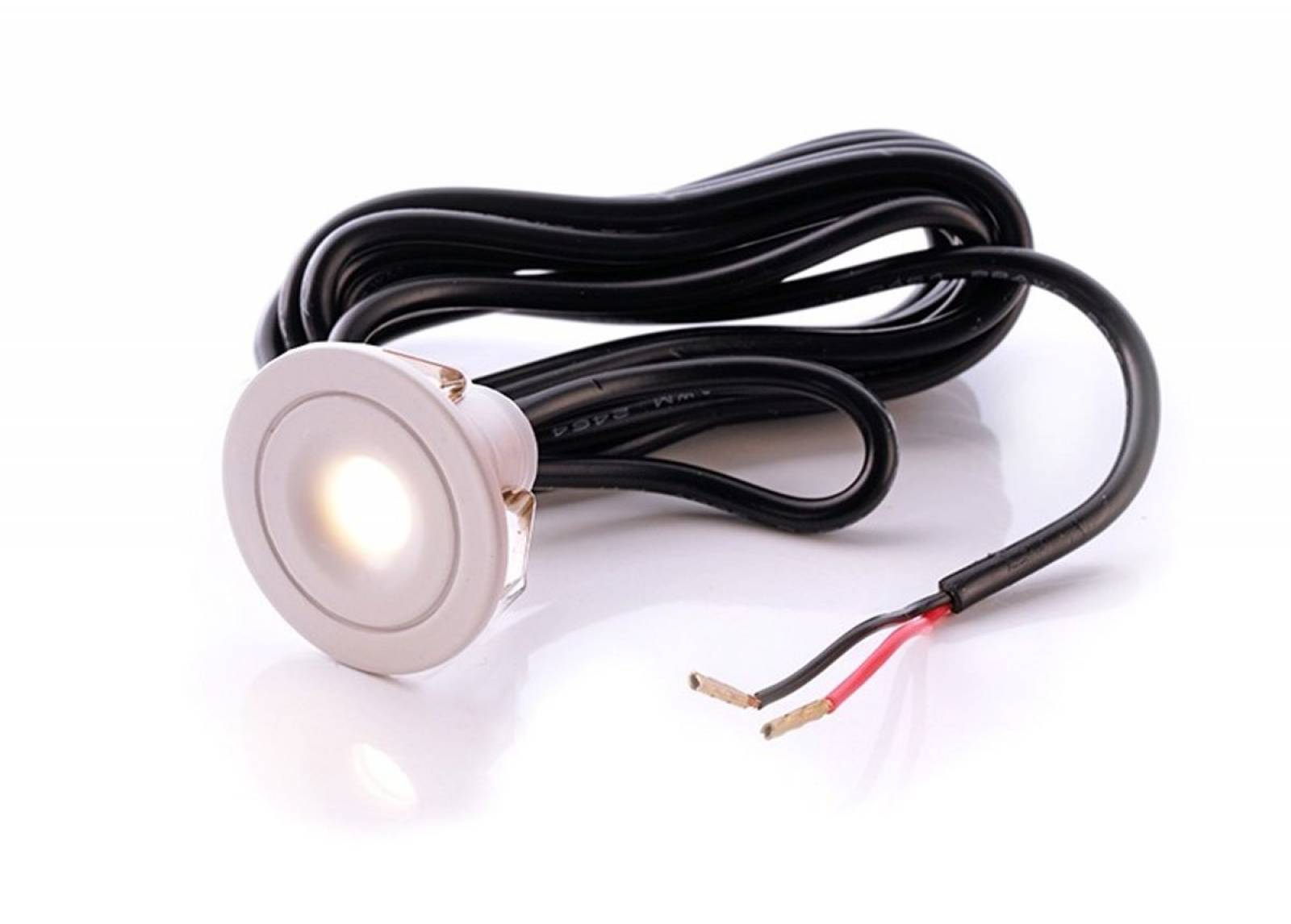 LED Deckeneinbaustrahler Punto Lumi, wei�, LED warmwei� 3000K, 350mA, 1W, 50�