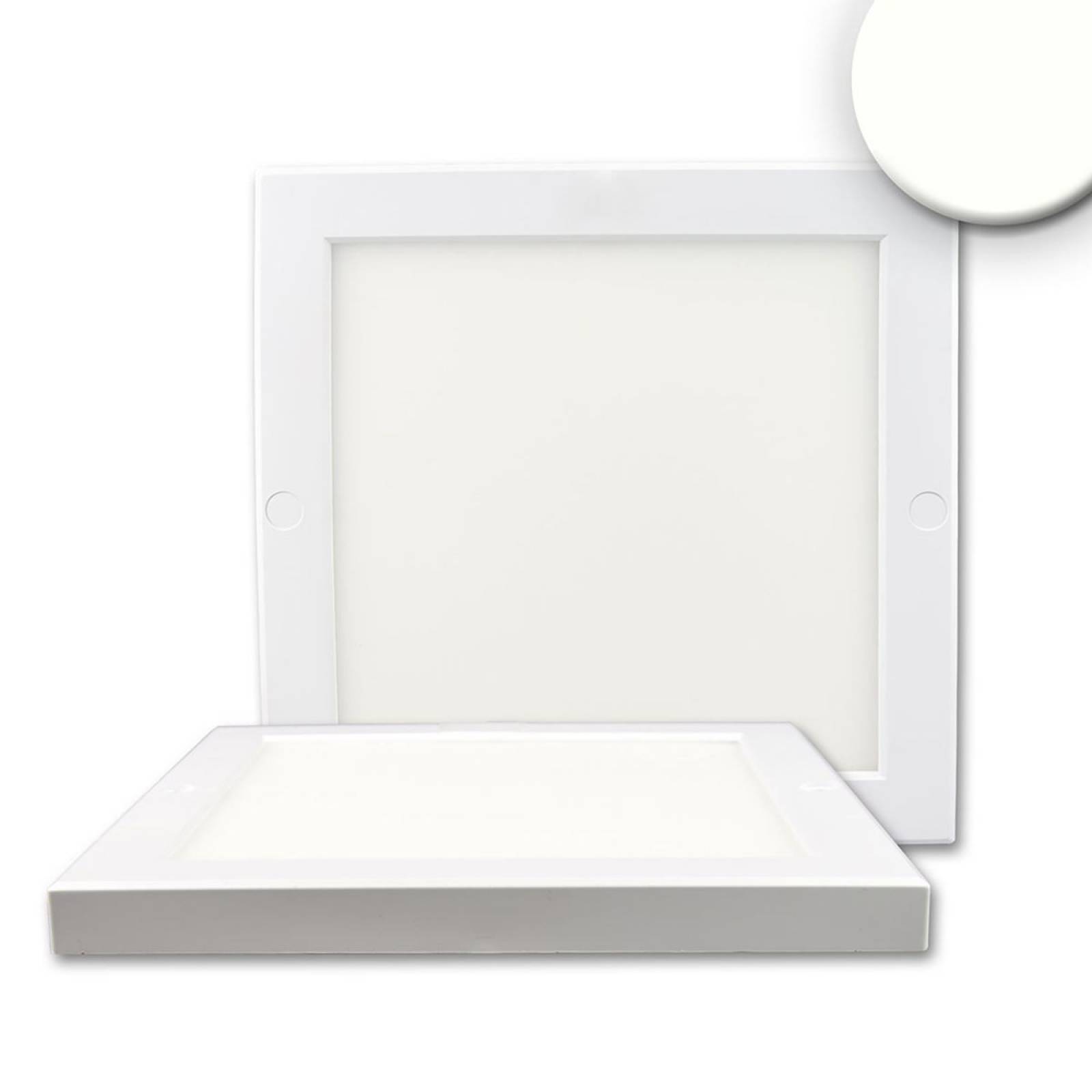 LED Deckenlampe Slim 18mm, wei�, 18W, Trafo integriert, neutralwei� 4000K, 1450lm