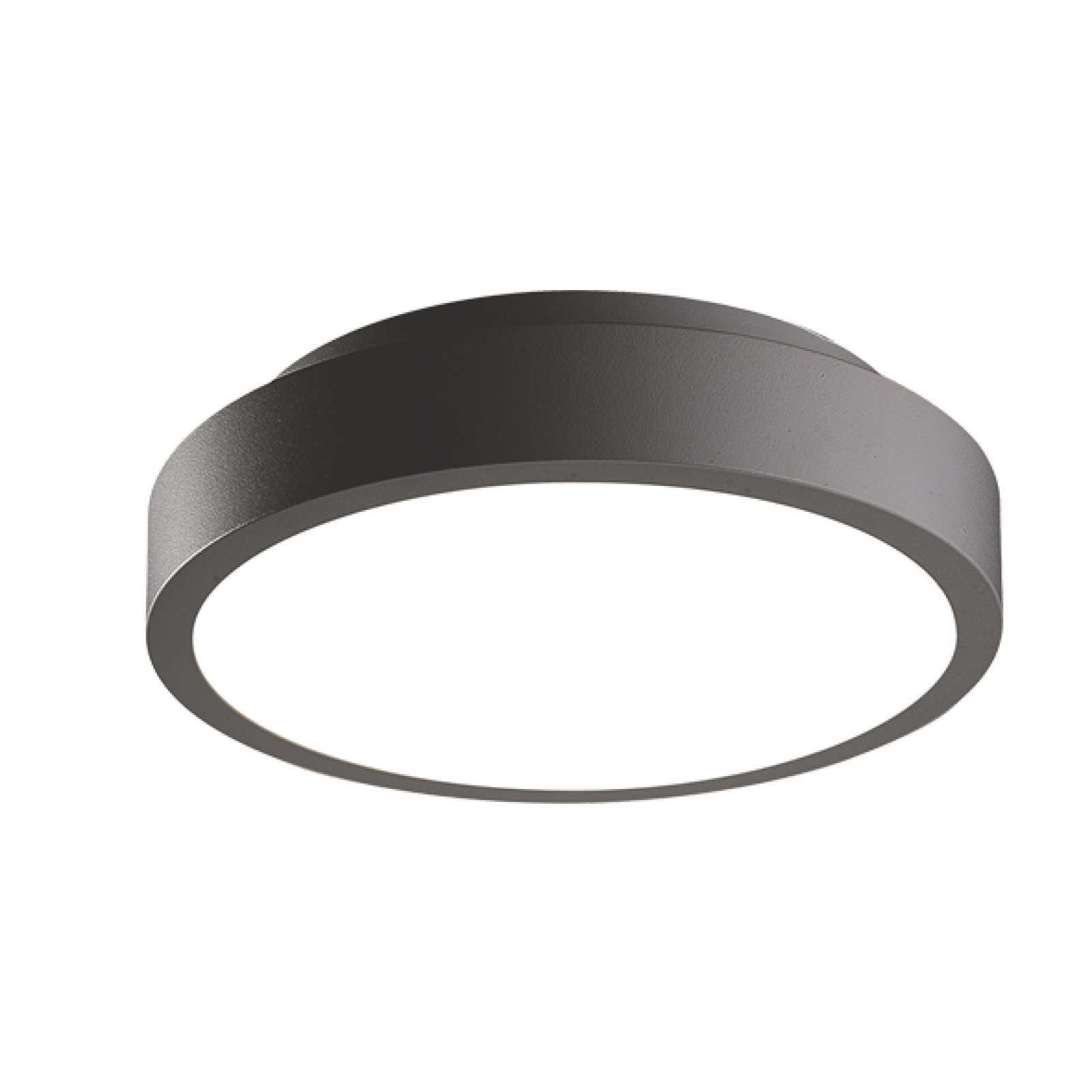 LED Deckenleuchte Au�en IP54 ATLANTIS rund �25cm, 3000K warmwei�