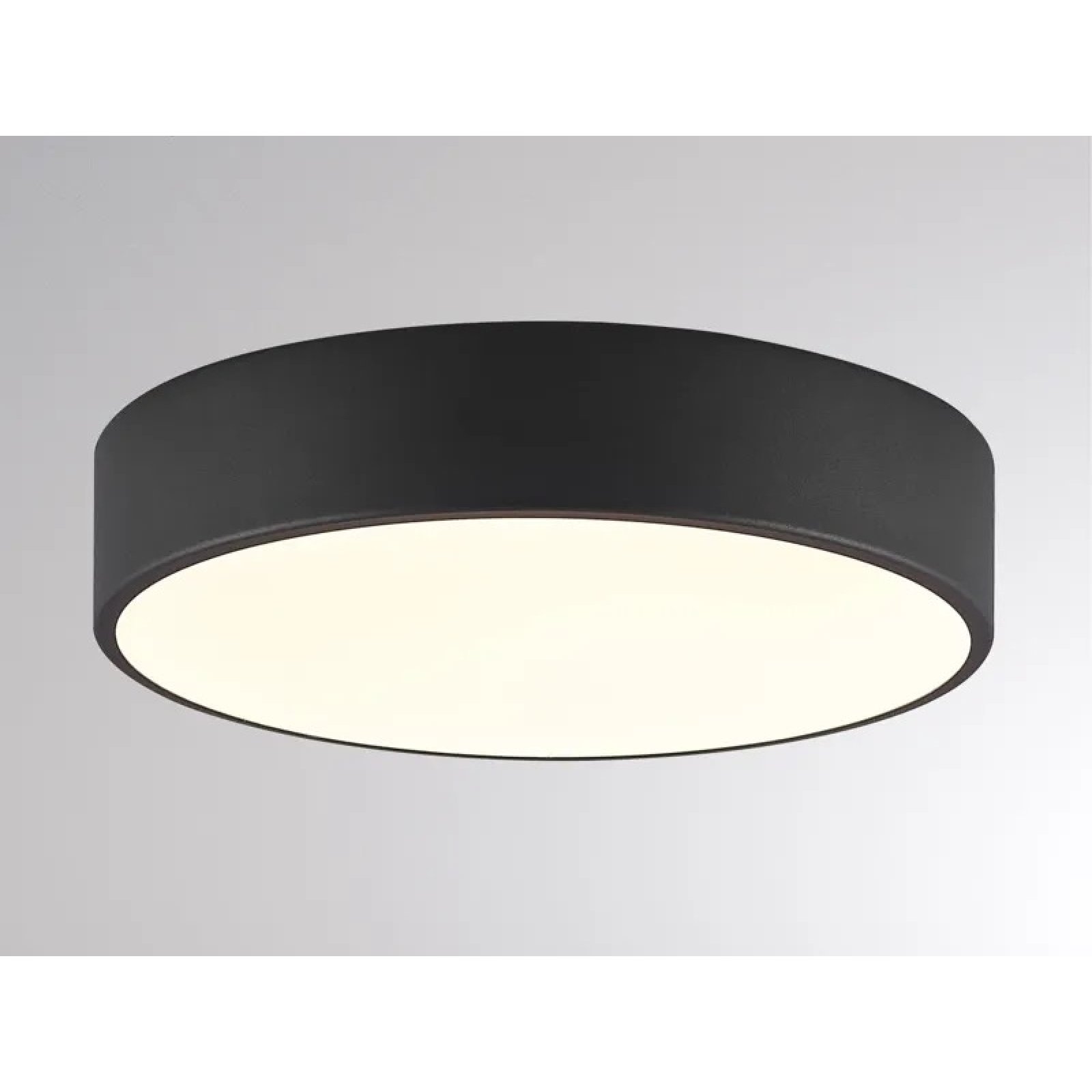 LED Deckenleuchte DESCO M schwarz, �33cm, Colorswitch, dimmbar