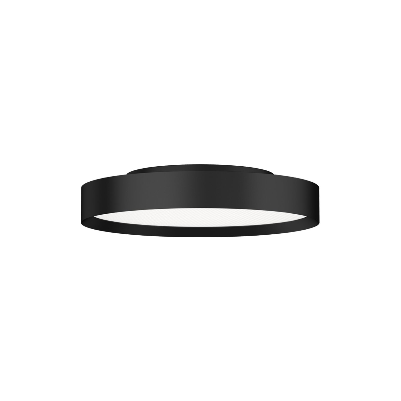LED Deckenleuchte HELIO CCT direkt-indirekt, DALI dim, schwarz-matt, 600mm