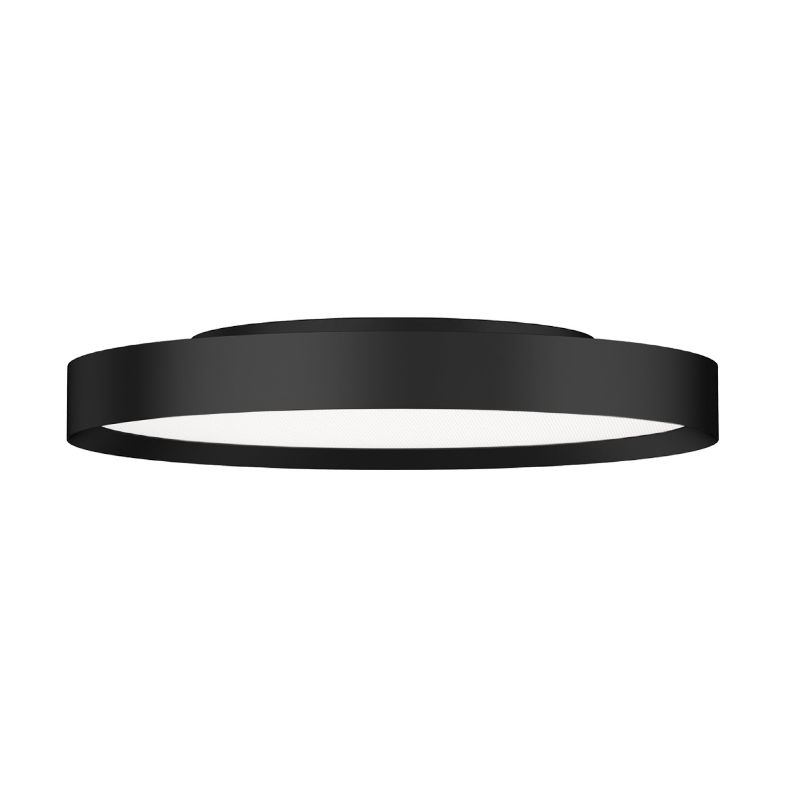 LED Deckenleuchte HELIO CCT direkt-indirekt, DALI dim, schwarz-matt, 800mm
